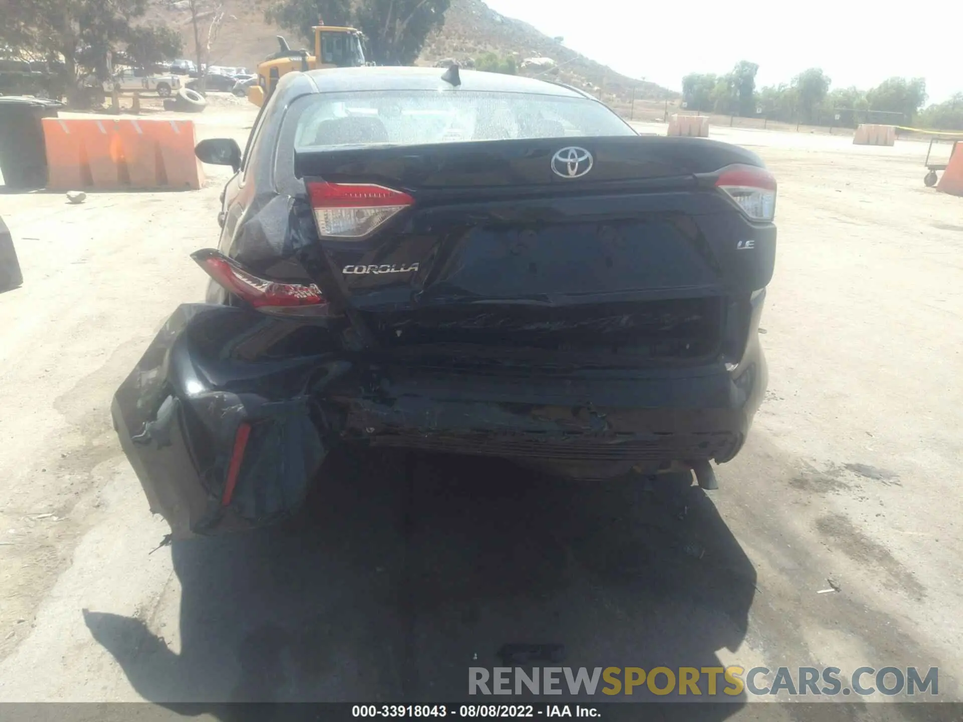 6 Photograph of a damaged car 5YFEPMAE9MP225323 TOYOTA COROLLA 2021