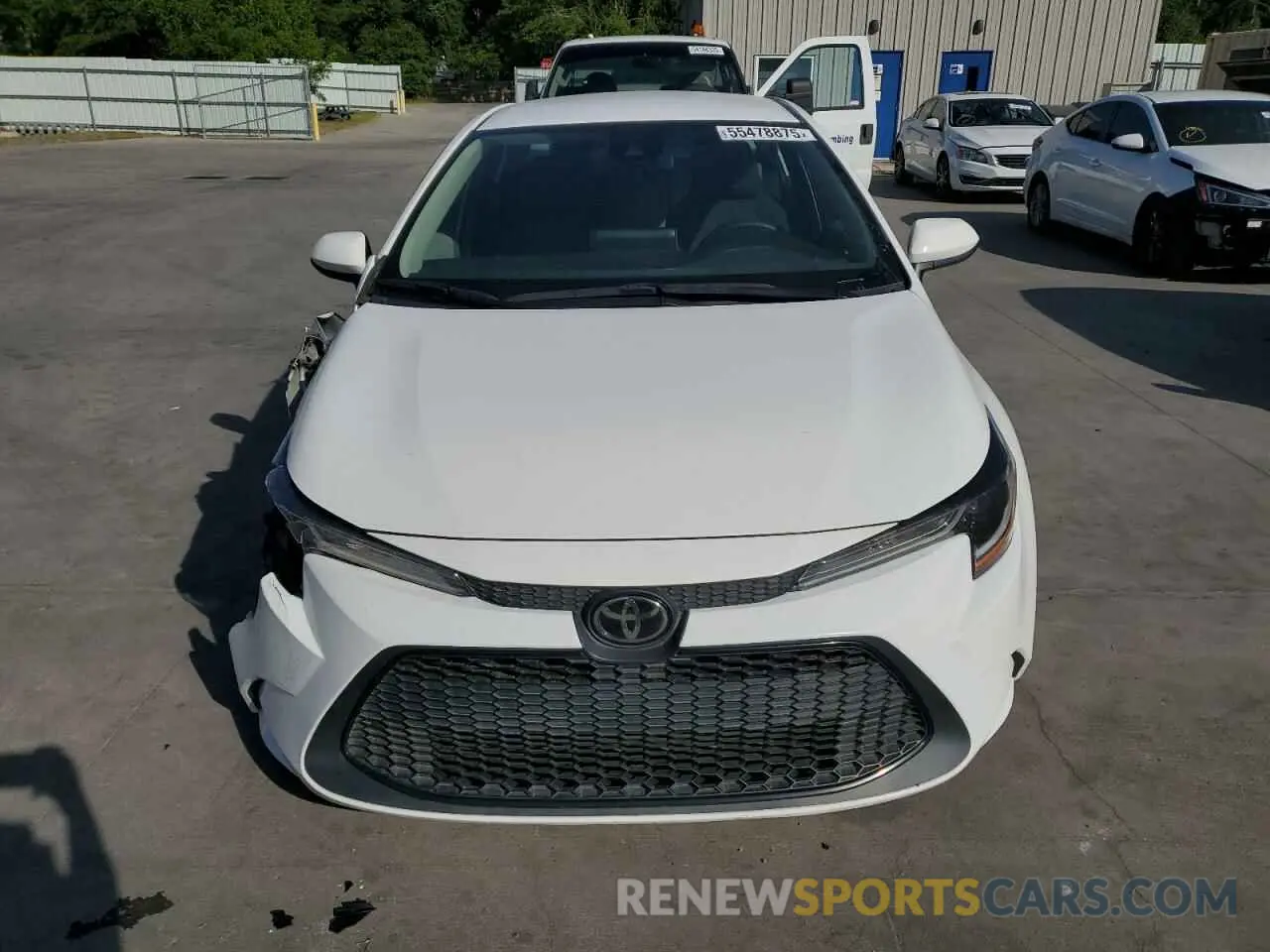 5 Photograph of a damaged car 5YFEPMAE9MP226441 TOYOTA COROLLA 2021