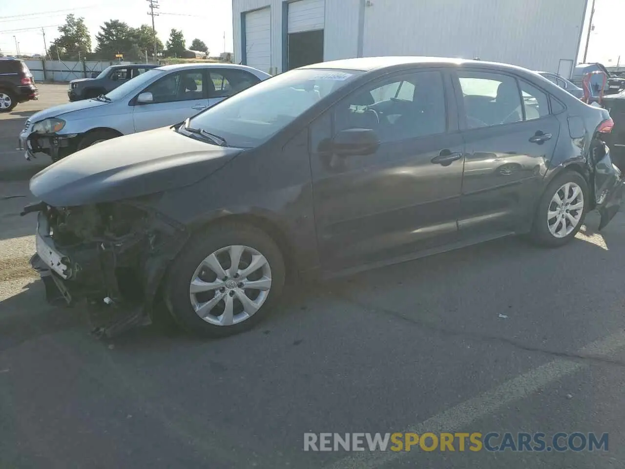 1 Photograph of a damaged car 5YFEPMAE9MP227086 TOYOTA COROLLA 2021