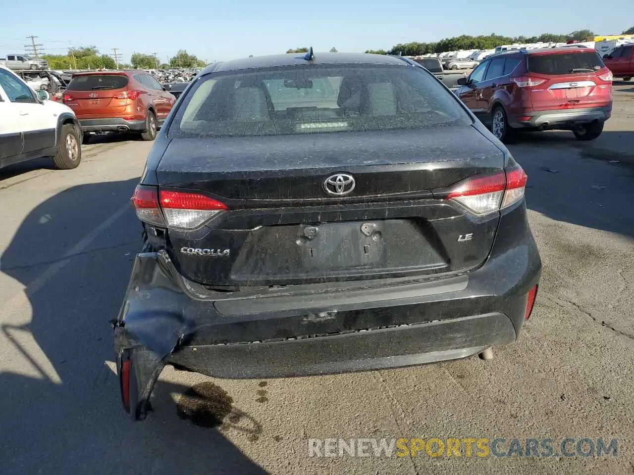 6 Photograph of a damaged car 5YFEPMAE9MP227086 TOYOTA COROLLA 2021