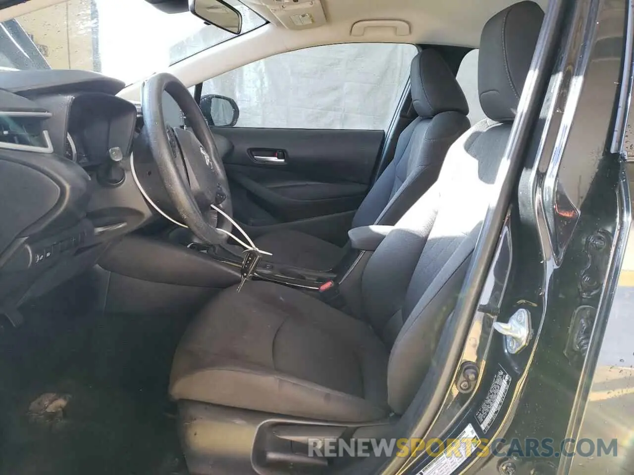 7 Фотография поврежденного автомобиля 5YFEPMAE9MP233695 TOYOTA COROLLA 2021