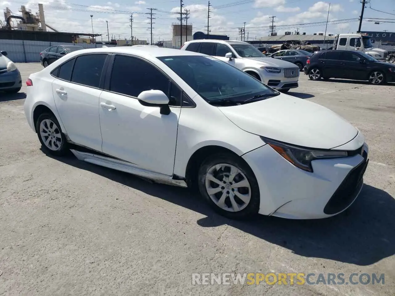 4 Фотография поврежденного автомобиля 5YFEPMAE9MP234605 TOYOTA COROLLA 2021