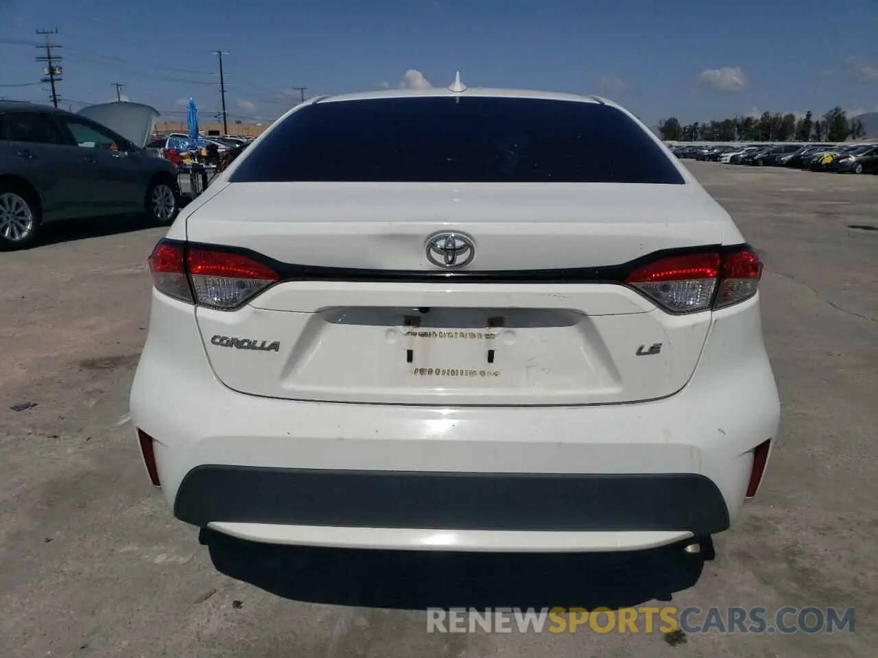 6 Фотография поврежденного автомобиля 5YFEPMAE9MP234605 TOYOTA COROLLA 2021