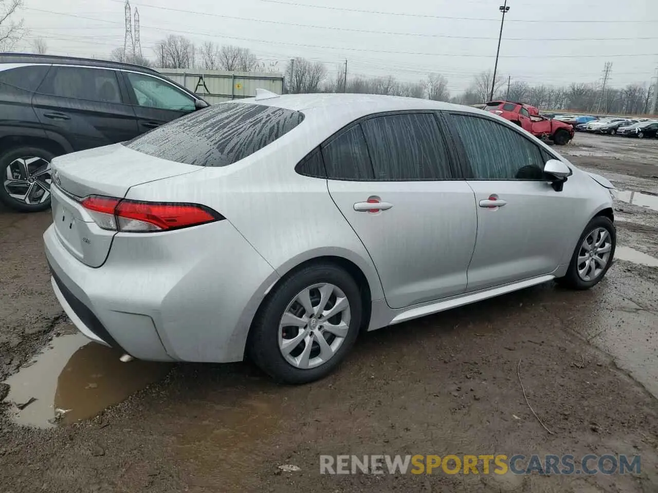 3 Фотография поврежденного автомобиля 5YFEPMAE9MP234992 TOYOTA COROLLA 2021