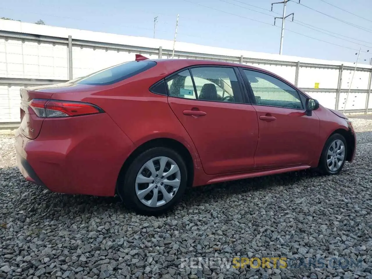 3 Photograph of a damaged car 5YFEPMAE9MP240095 TOYOTA COROLLA 2021