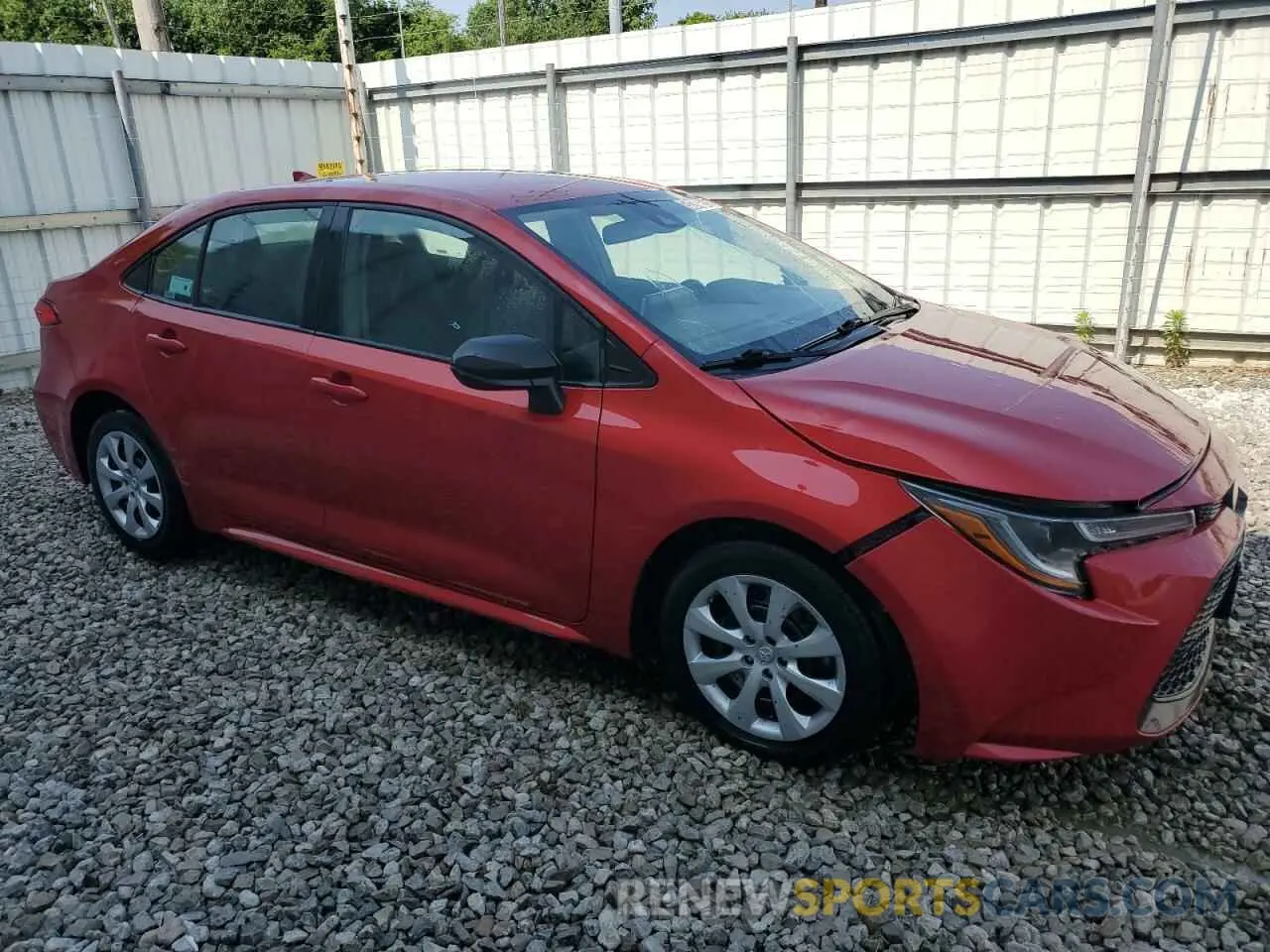 4 Photograph of a damaged car 5YFEPMAE9MP240095 TOYOTA COROLLA 2021