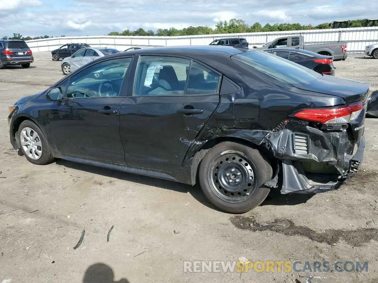 2 Photograph of a damaged car 5YFEPMAE9MP242509 TOYOTA COROLLA 2021