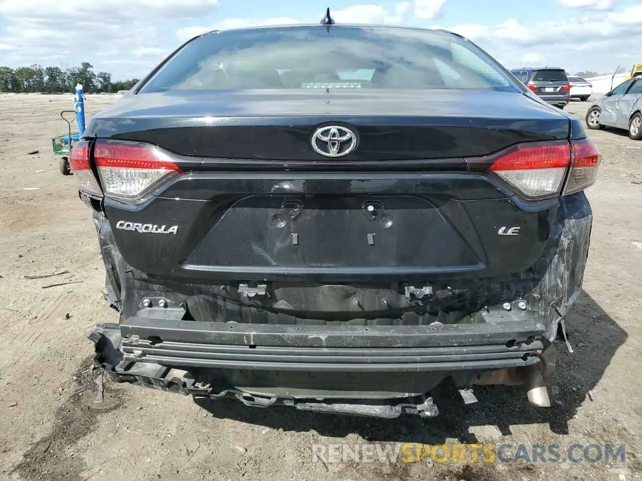 6 Photograph of a damaged car 5YFEPMAE9MP242509 TOYOTA COROLLA 2021