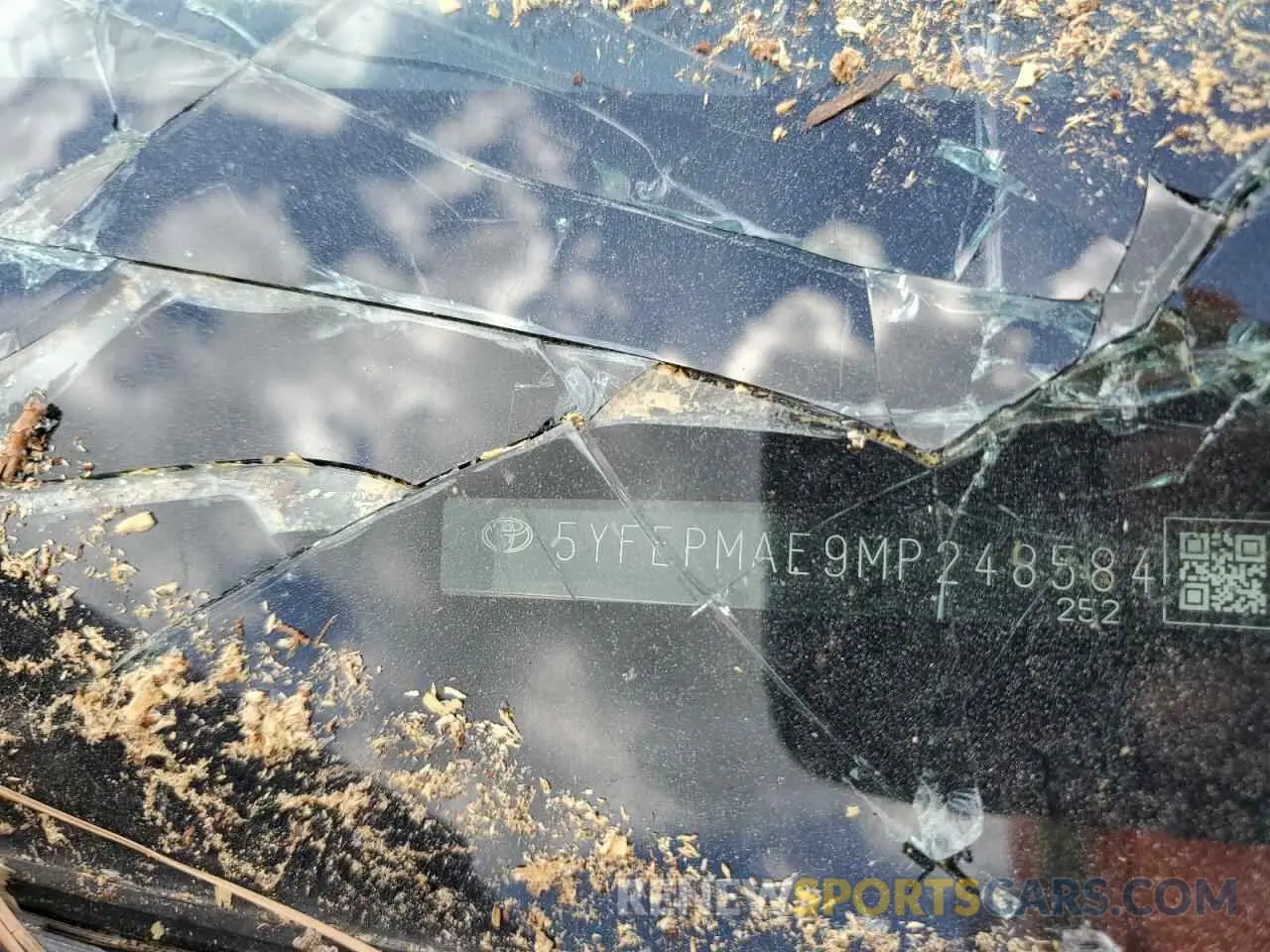 12 Photograph of a damaged car 5YFEPMAE9MP248584 TOYOTA COROLLA 2021