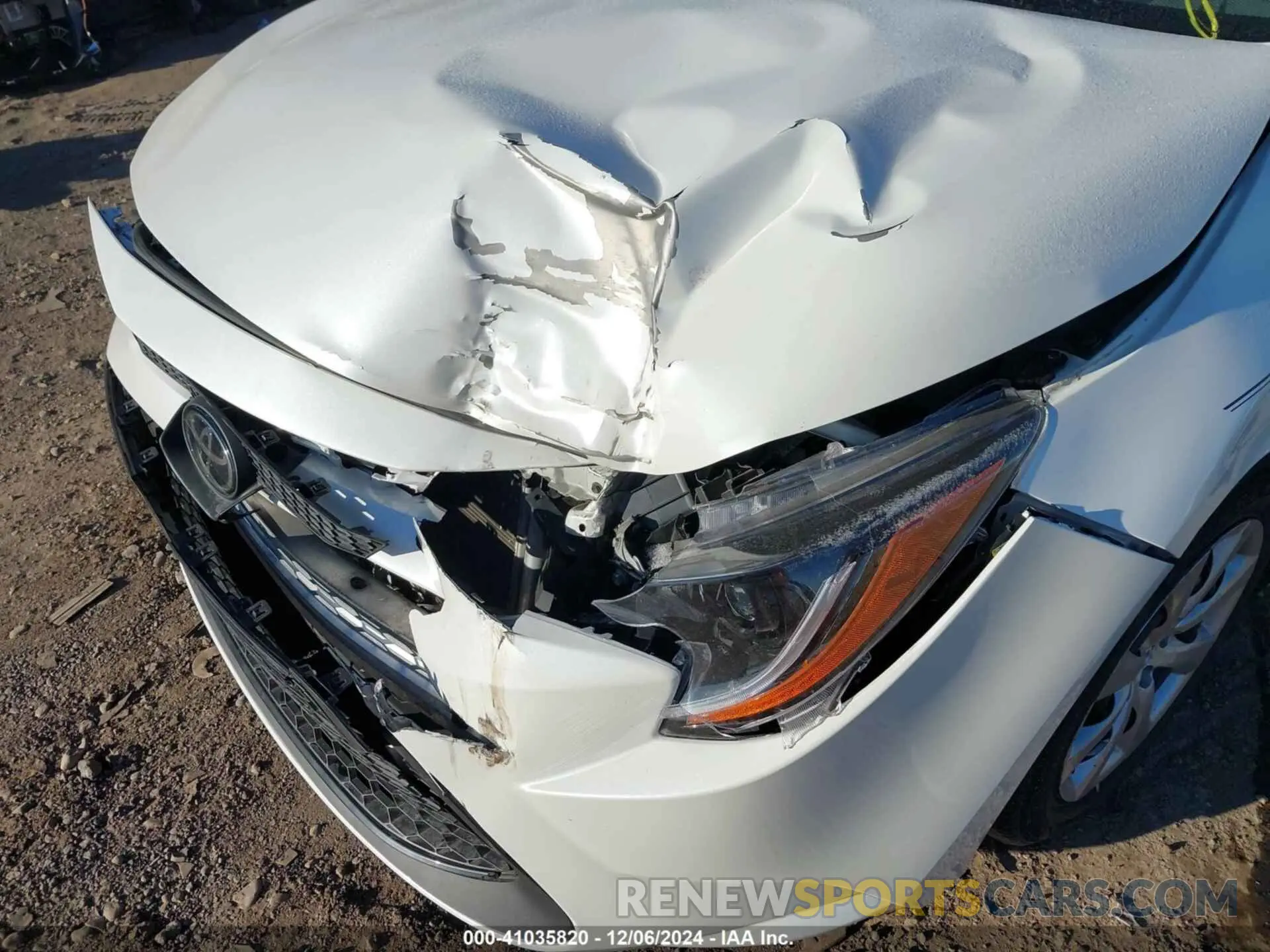 6 Фотография поврежденного автомобиля 5YFEPMAE9MP252585 TOYOTA COROLLA 2021