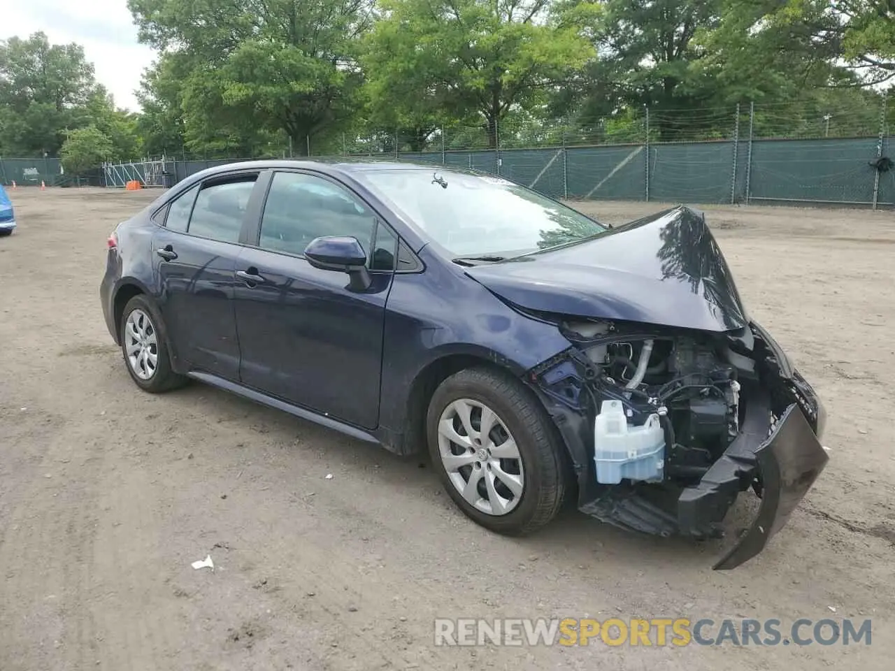 4 Photograph of a damaged car 5YFEPMAE9MP255714 TOYOTA COROLLA 2021