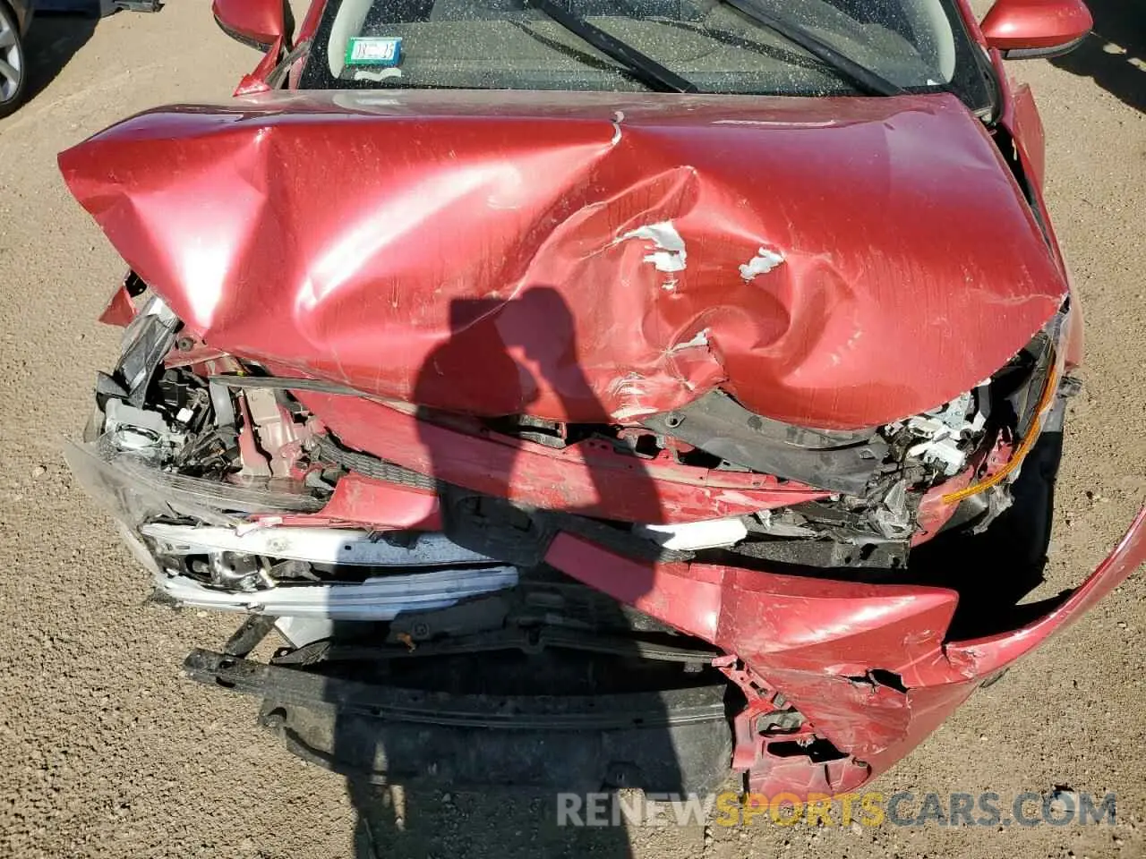 11 Photograph of a damaged car 5YFEPMAE9MP262601 TOYOTA COROLLA 2021