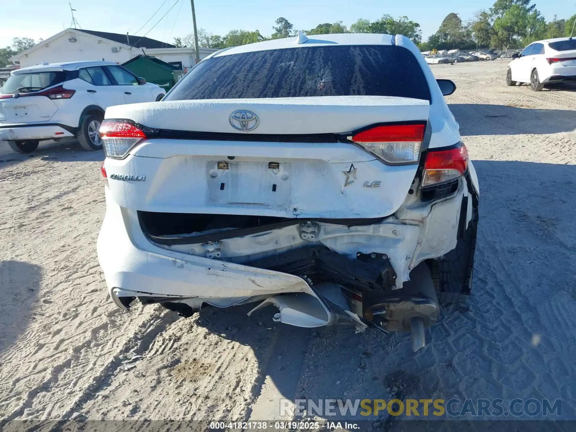 6 Photograph of a damaged car 5YFEPMAE9MP269273 TOYOTA COROLLA 2021