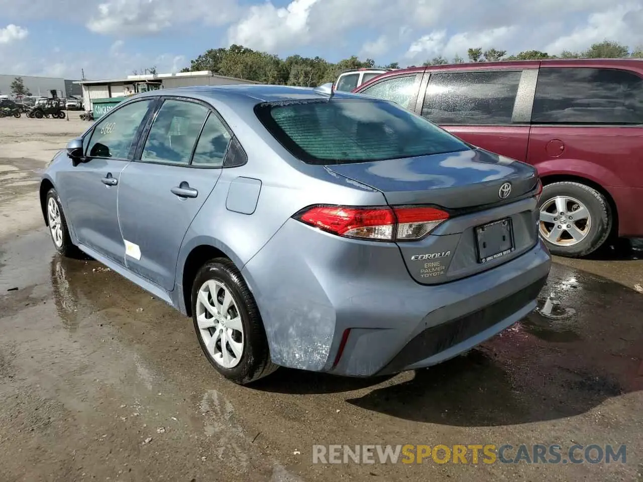 3 Фотография поврежденного автомобиля 5YFEPMAE9MP269306 TOYOTA COROLLA 2021