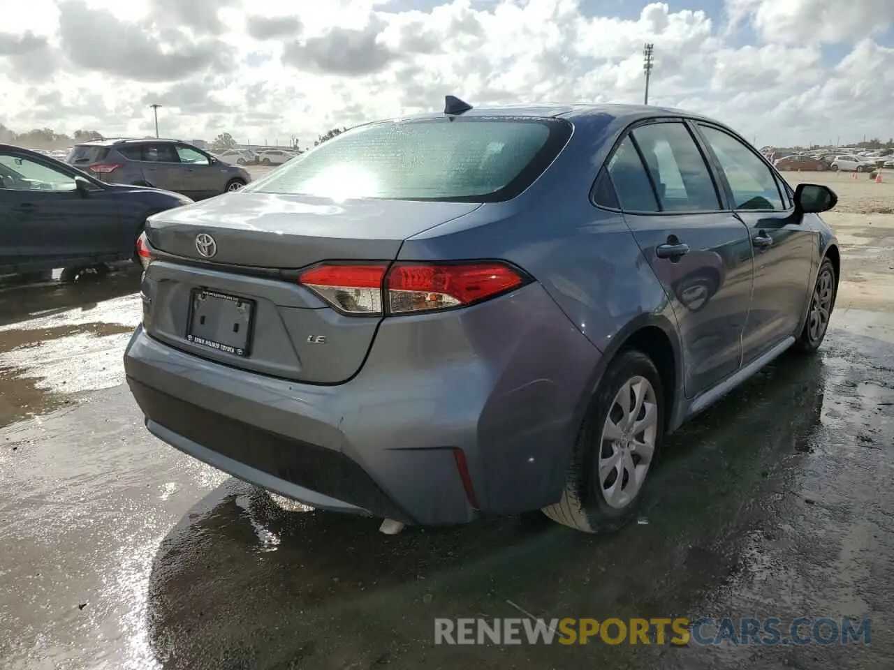 4 Фотография поврежденного автомобиля 5YFEPMAE9MP269306 TOYOTA COROLLA 2021