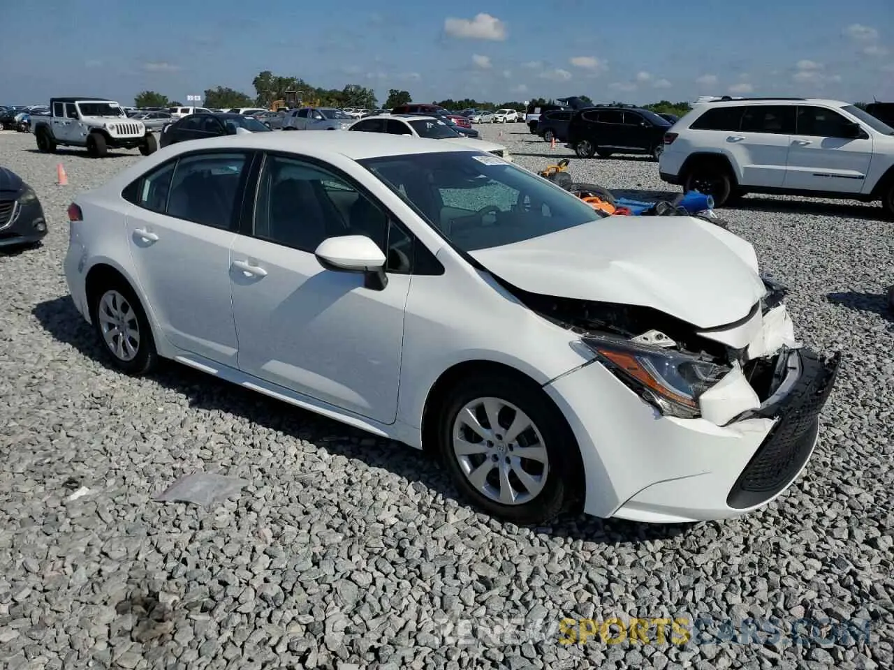 4 Photograph of a damaged car 5YFEPMAEXMP148199 TOYOTA COROLLA 2021