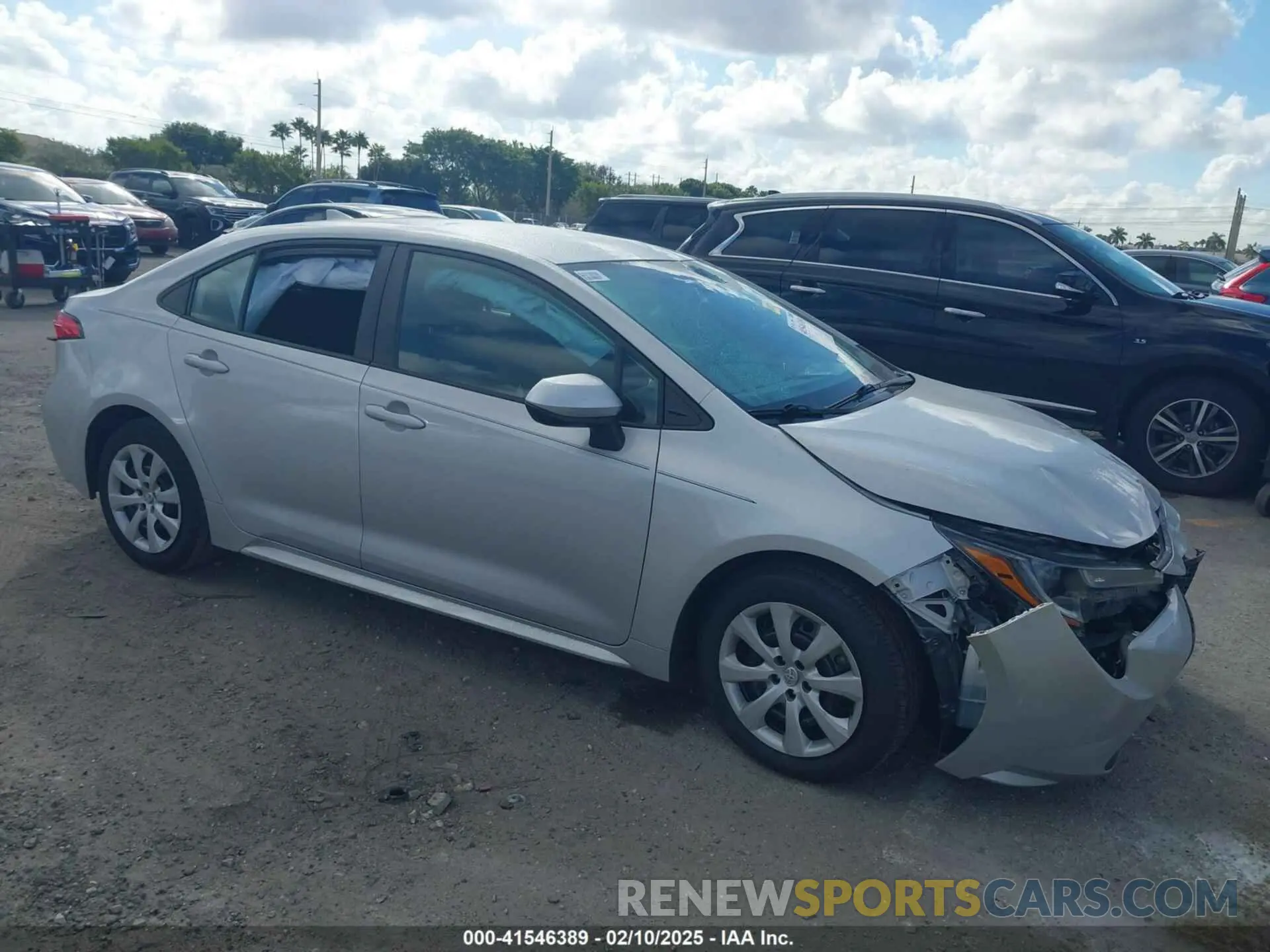 1 Photograph of a damaged car 5YFEPMAEXMP150308 TOYOTA COROLLA 2021
