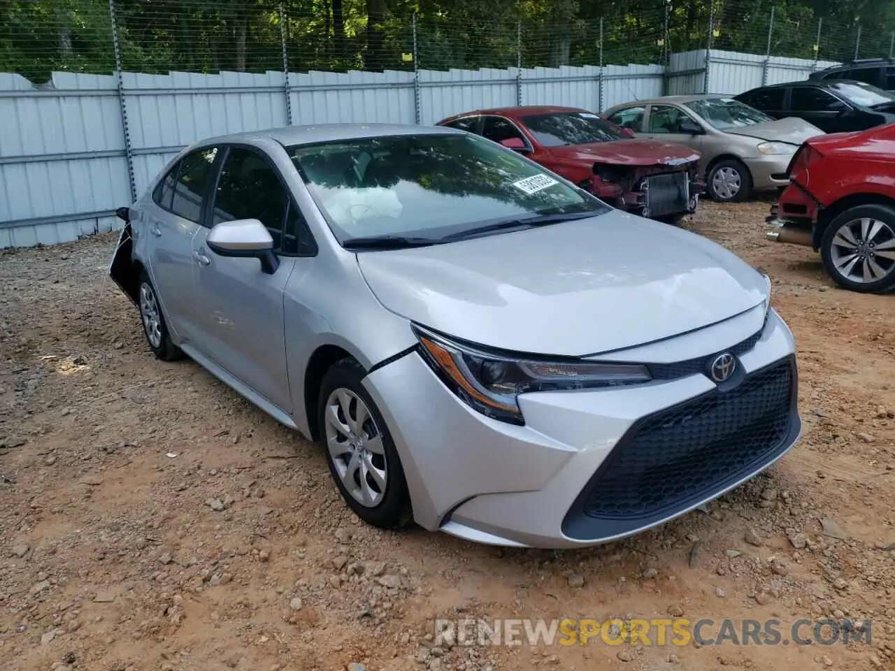 1 Photograph of a damaged car 5YFEPMAEXMP152169 TOYOTA COROLLA 2021