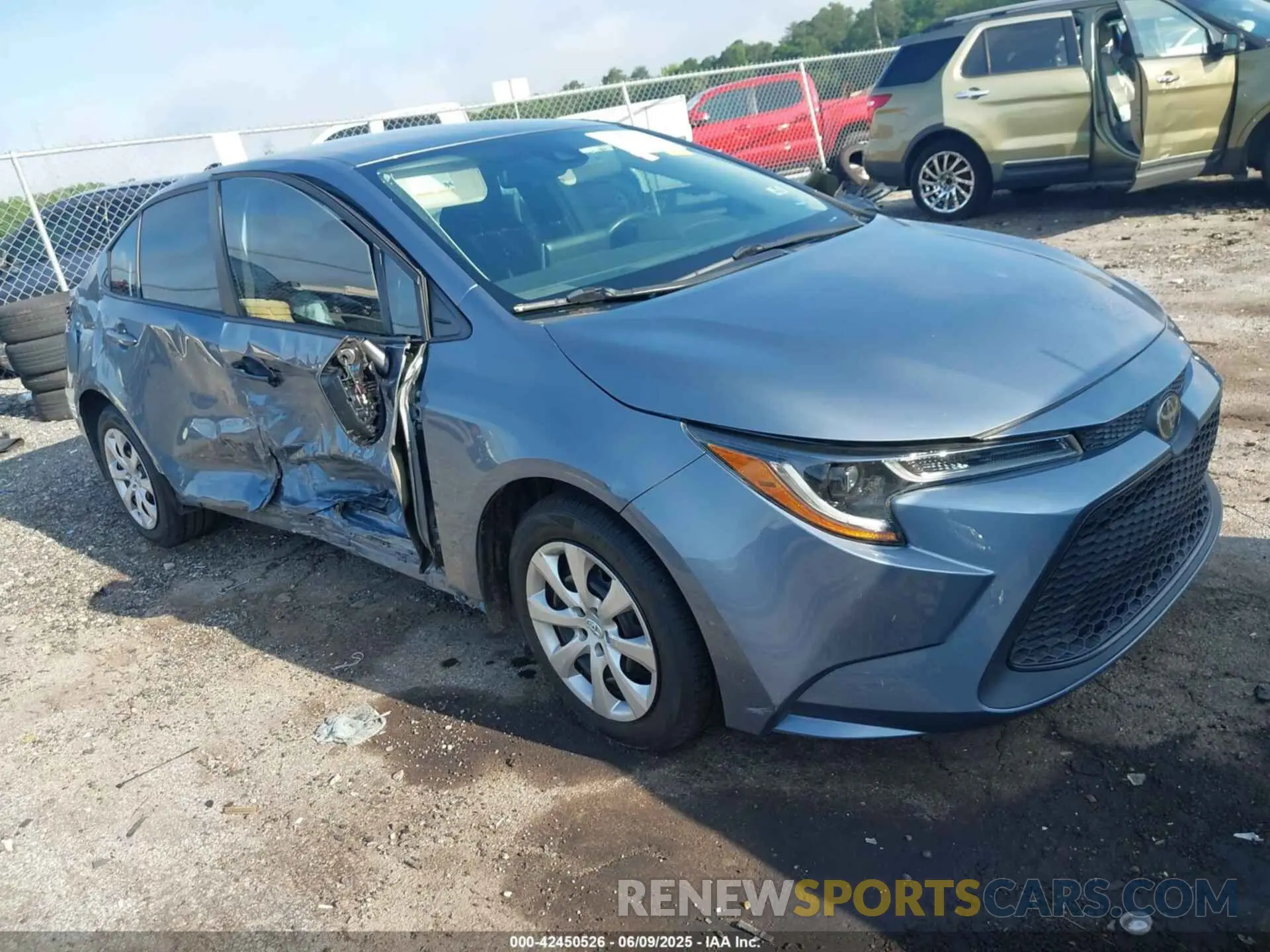 1 Photograph of a damaged car 5YFEPMAEXMP156898 TOYOTA COROLLA 2021