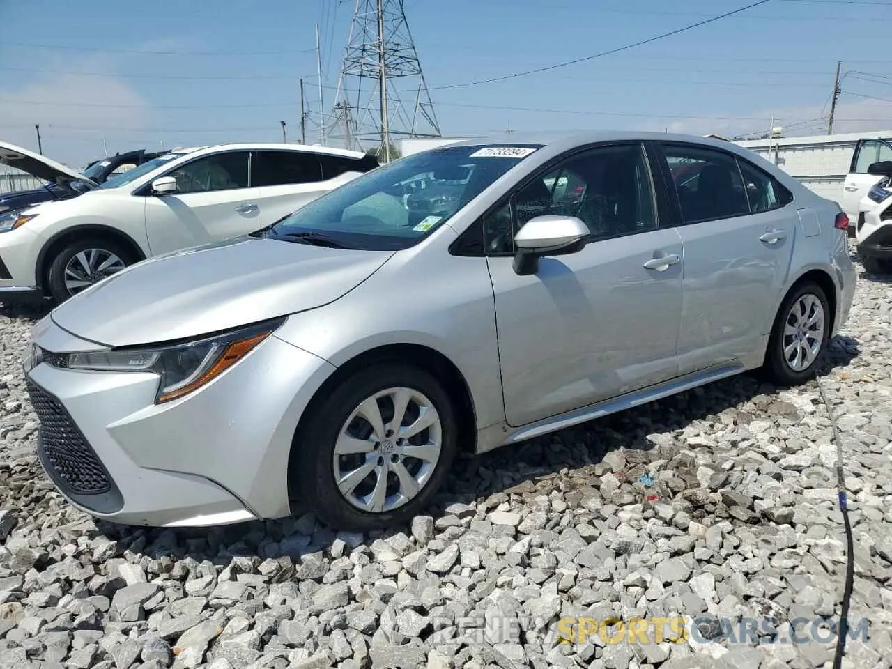 1 Photograph of a damaged car 5YFEPMAEXMP158098 TOYOTA COROLLA 2021