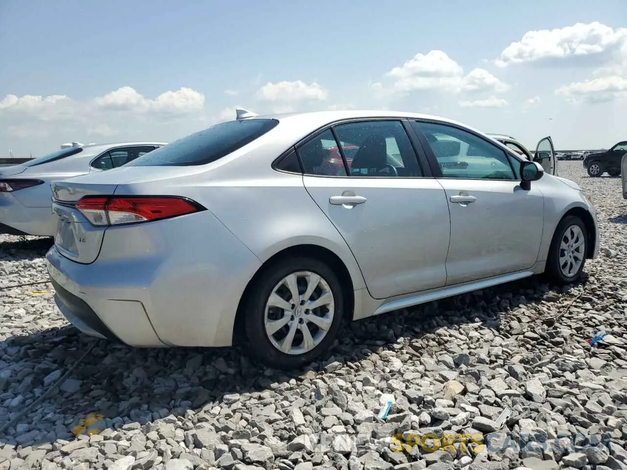 3 Photograph of a damaged car 5YFEPMAEXMP158098 TOYOTA COROLLA 2021