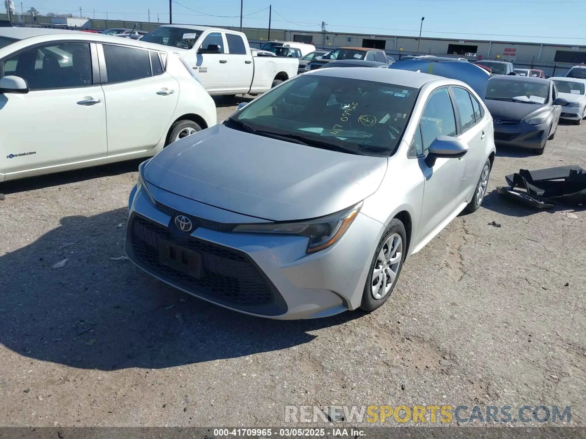 2 Фотография поврежденного автомобиля 5YFEPMAEXMP158215 TOYOTA COROLLA 2021