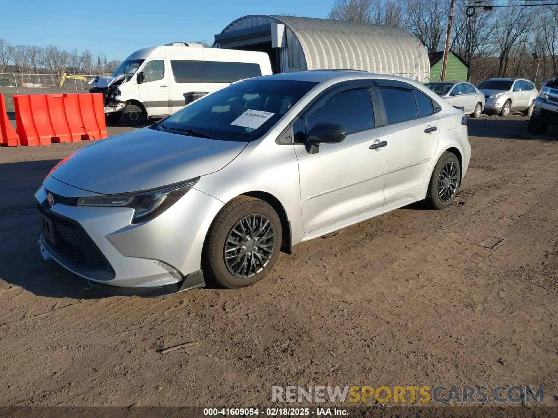 2 Photograph of a damaged car 5YFEPMAEXMP158330 TOYOTA COROLLA 2021
