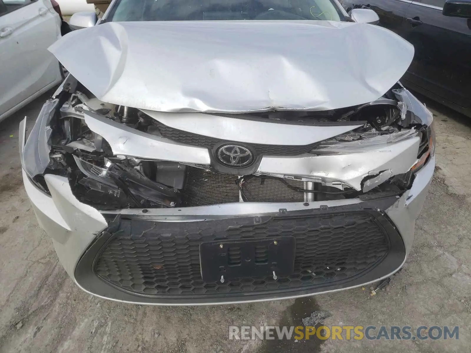 9 Photograph of a damaged car 5YFEPMAEXMP178948 TOYOTA COROLLA 2021