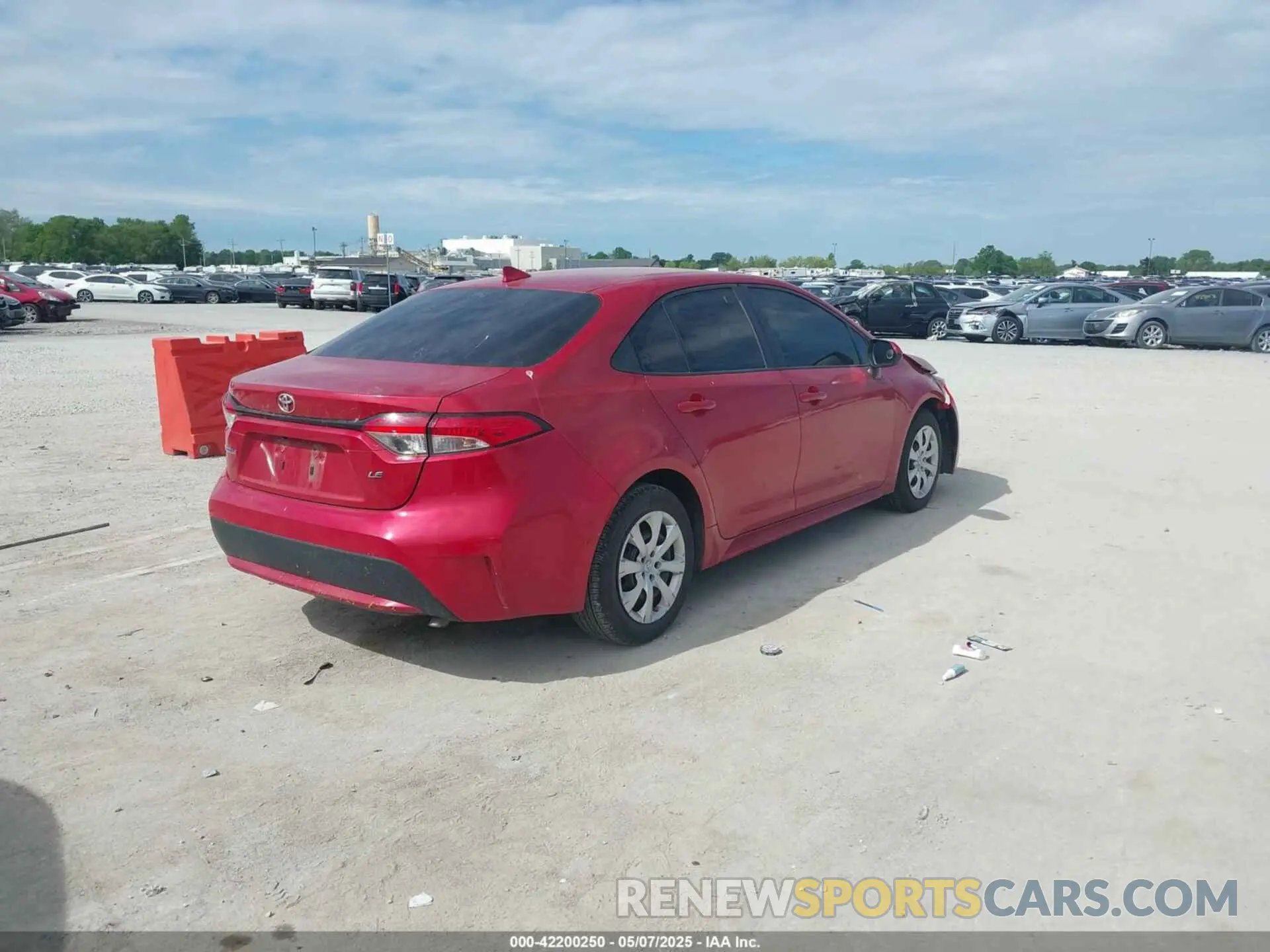 4 Фотография поврежденного автомобиля 5YFEPMAEXMP180425 TOYOTA COROLLA 2021
