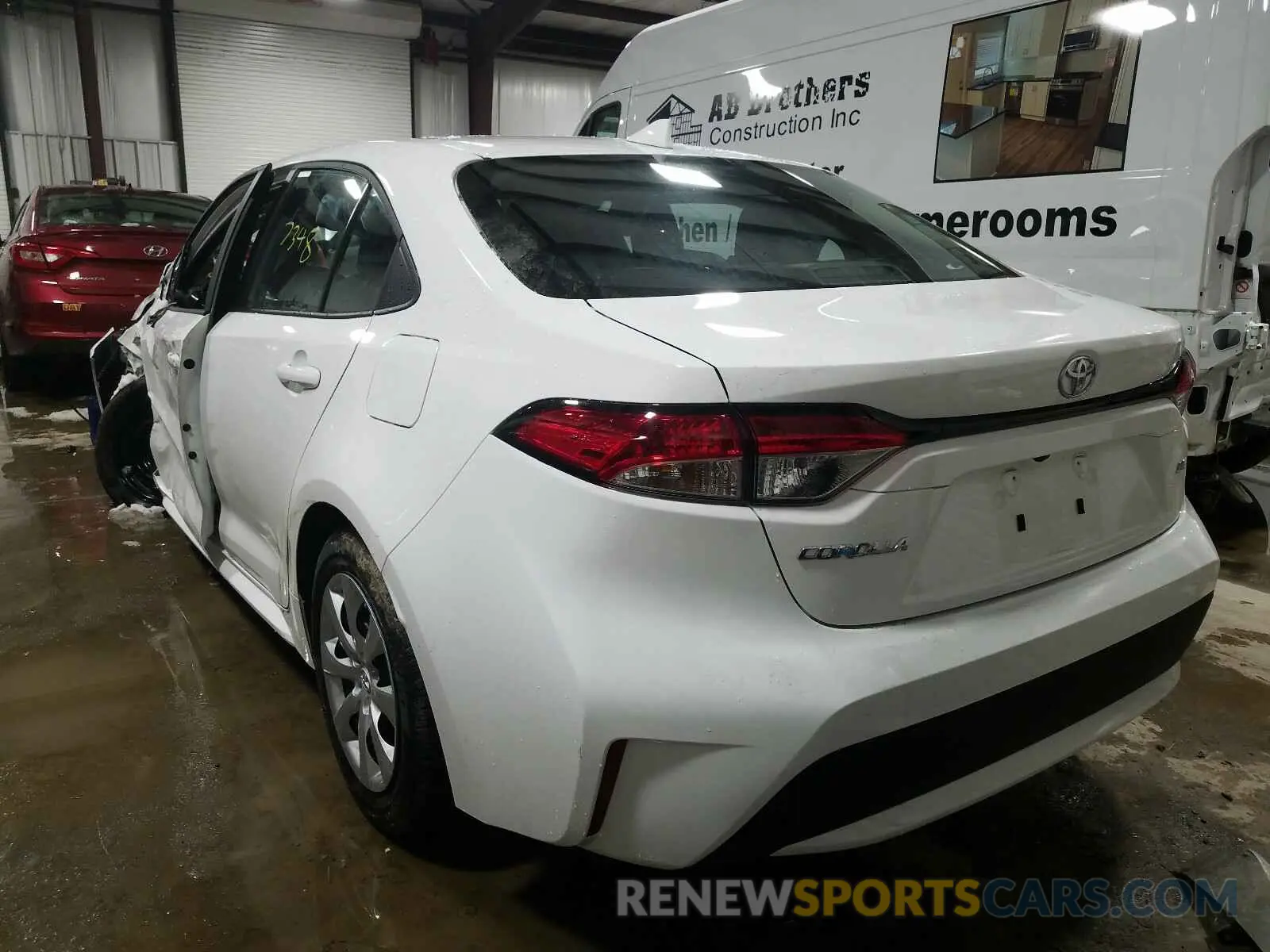 3 Photograph of a damaged car 5YFEPMAEXMP182174 TOYOTA COROLLA 2021