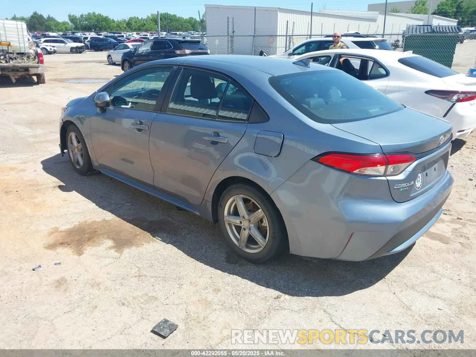 3 Photograph of a damaged car 5YFEPMAEXMP185995 TOYOTA COROLLA 2021