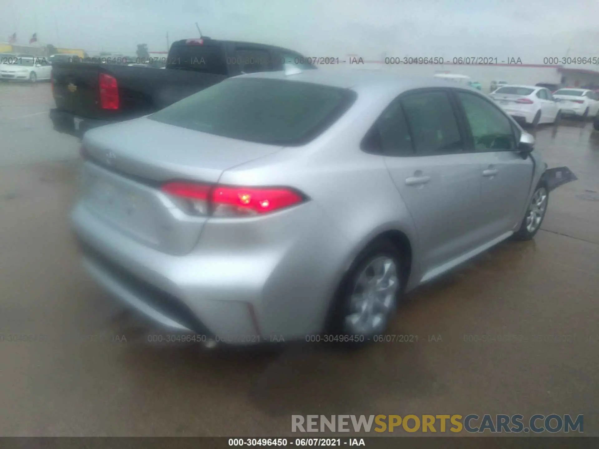 4 Photograph of a damaged car 5YFEPMAEXMP186127 TOYOTA COROLLA 2021
