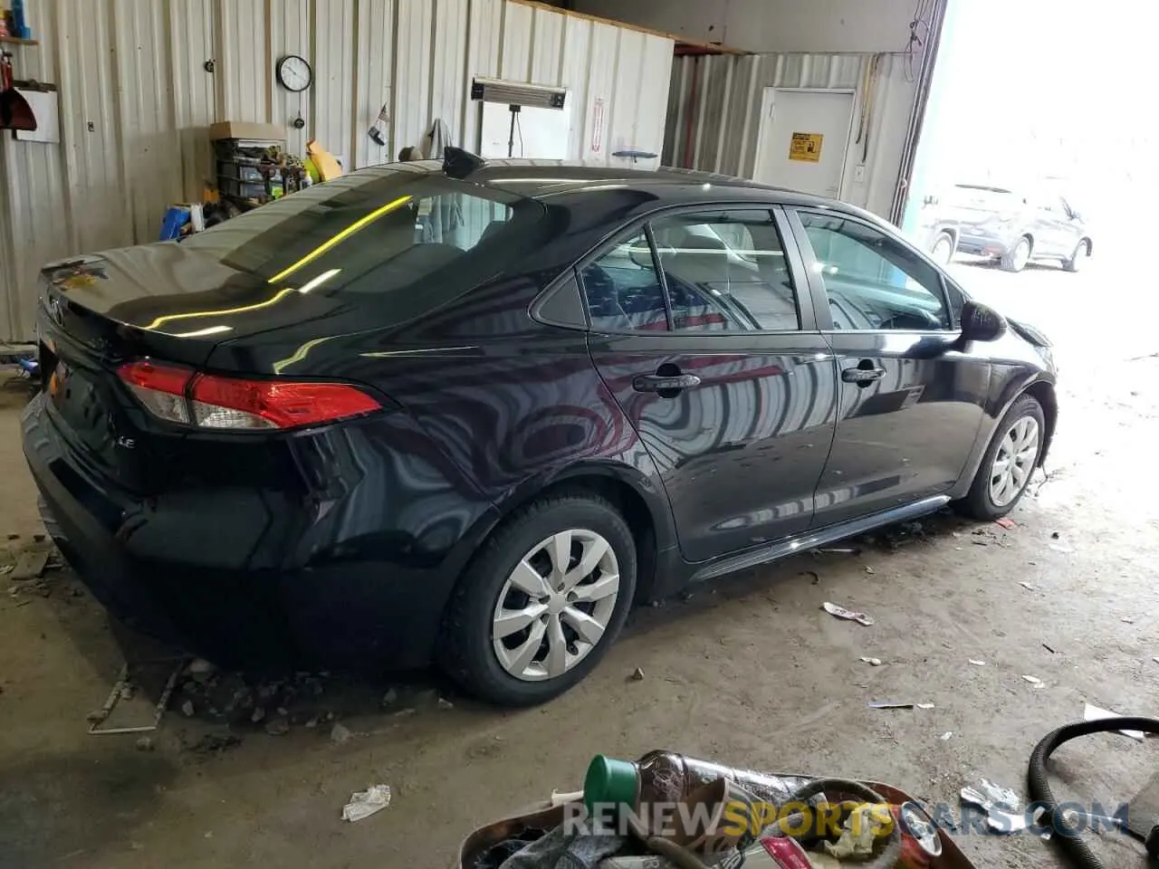 3 Photograph of a damaged car 5YFEPMAEXMP186919 TOYOTA COROLLA 2021