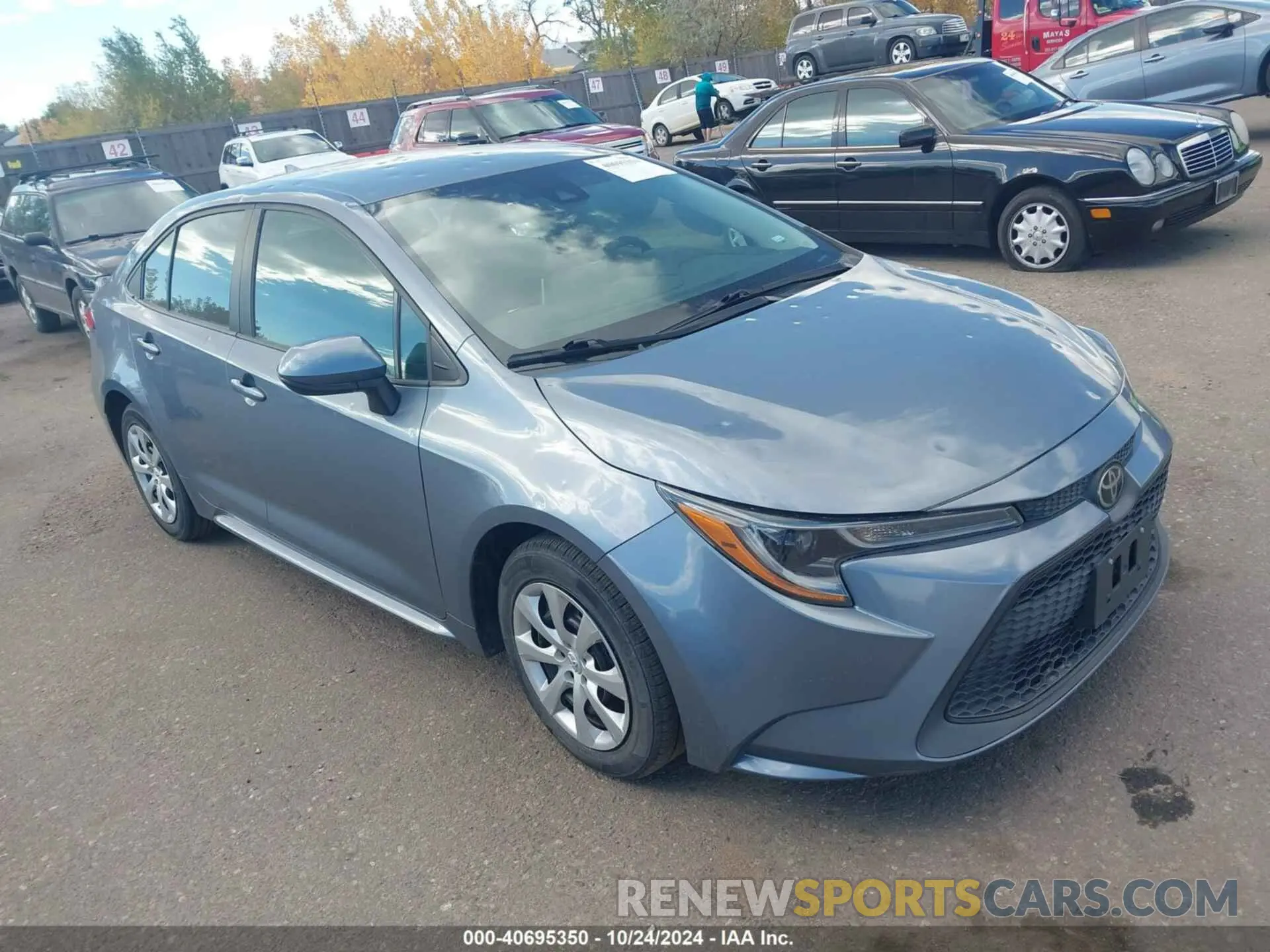 1 Photograph of a damaged car 5YFEPMAEXMP187567 TOYOTA COROLLA 2021