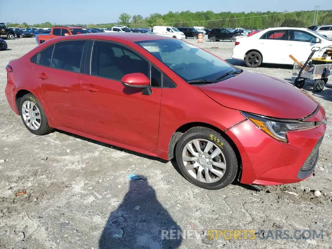 4 Photograph of a damaged car 5YFEPMAEXMP191196 TOYOTA COROLLA 2021