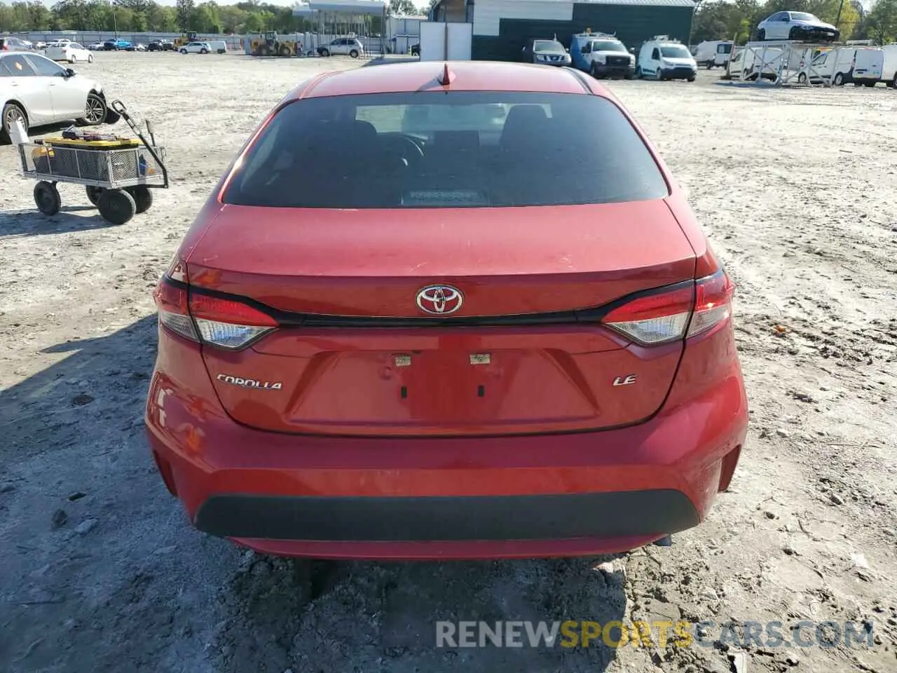 6 Photograph of a damaged car 5YFEPMAEXMP191196 TOYOTA COROLLA 2021