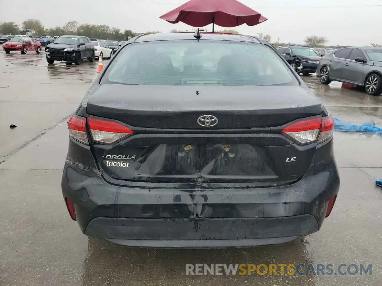 6 Фотография поврежденного автомобиля 5YFEPMAEXMP192784 TOYOTA COROLLA 2021