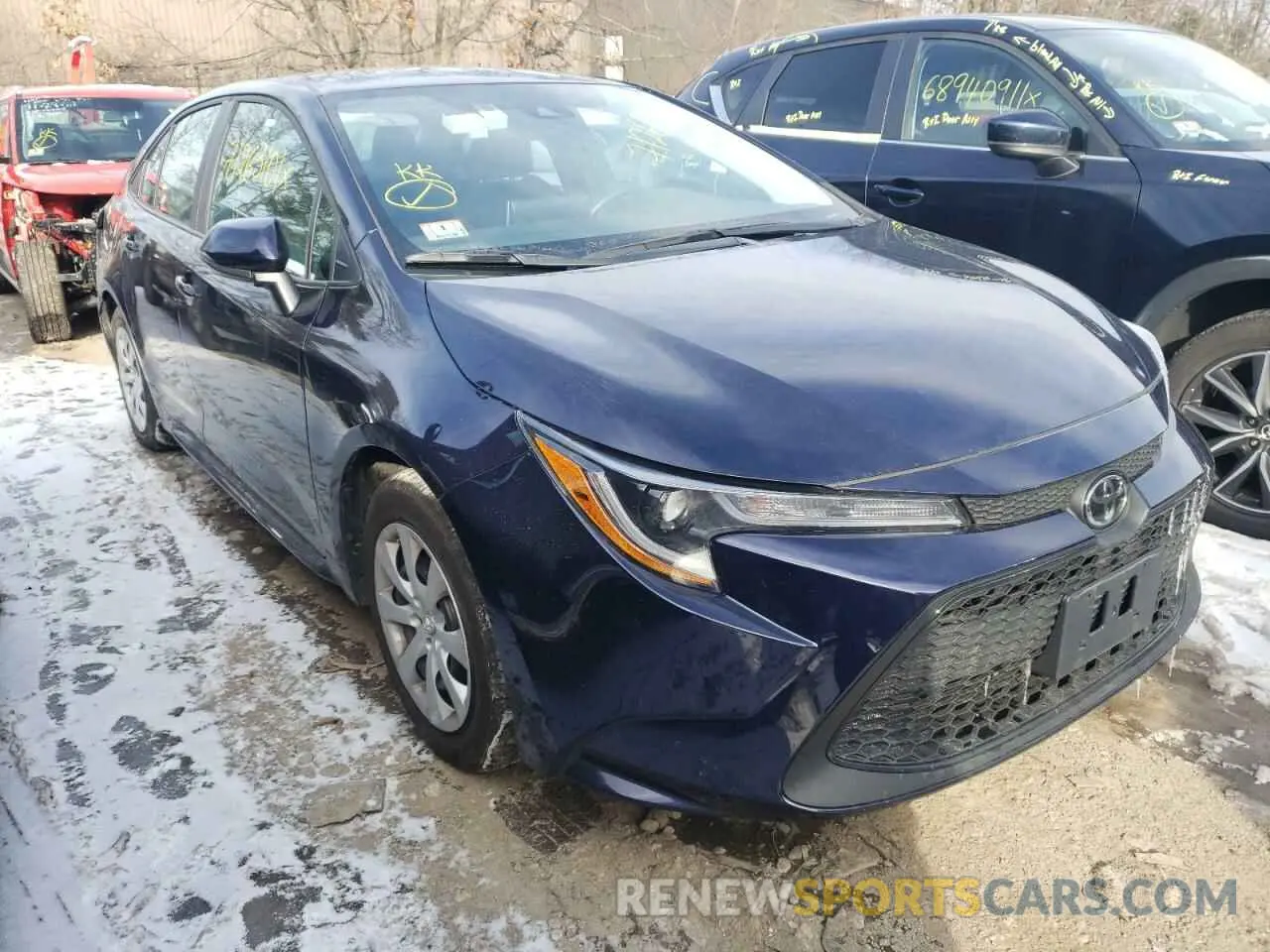 1 Photograph of a damaged car 5YFEPMAEXMP201080 TOYOTA COROLLA 2021