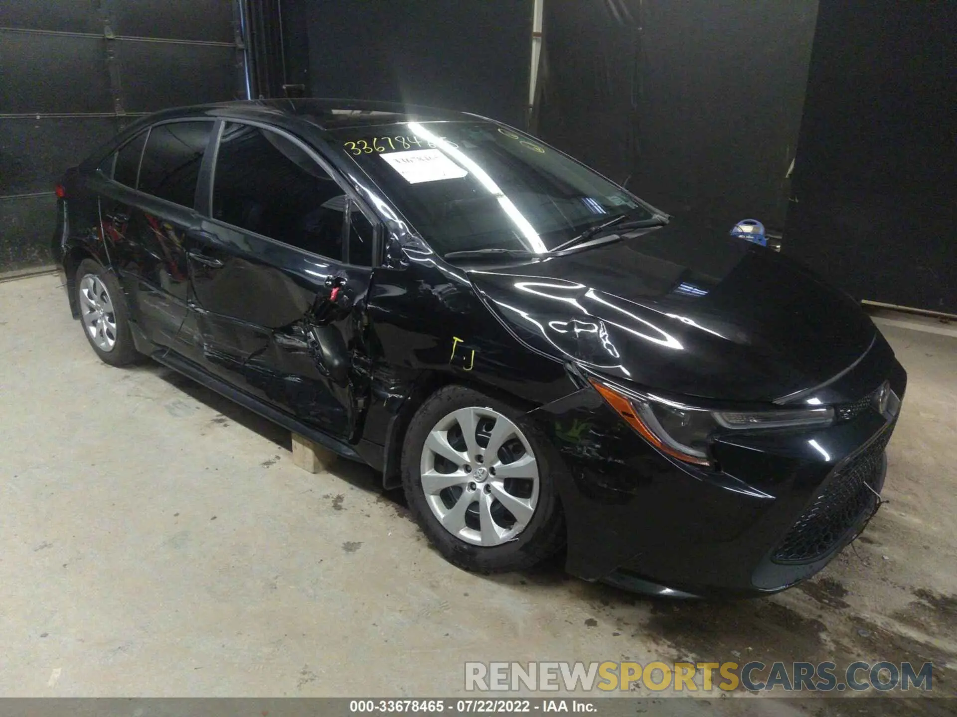 1 Фотография поврежденного автомобиля 5YFEPMAEXMP204271 TOYOTA COROLLA 2021