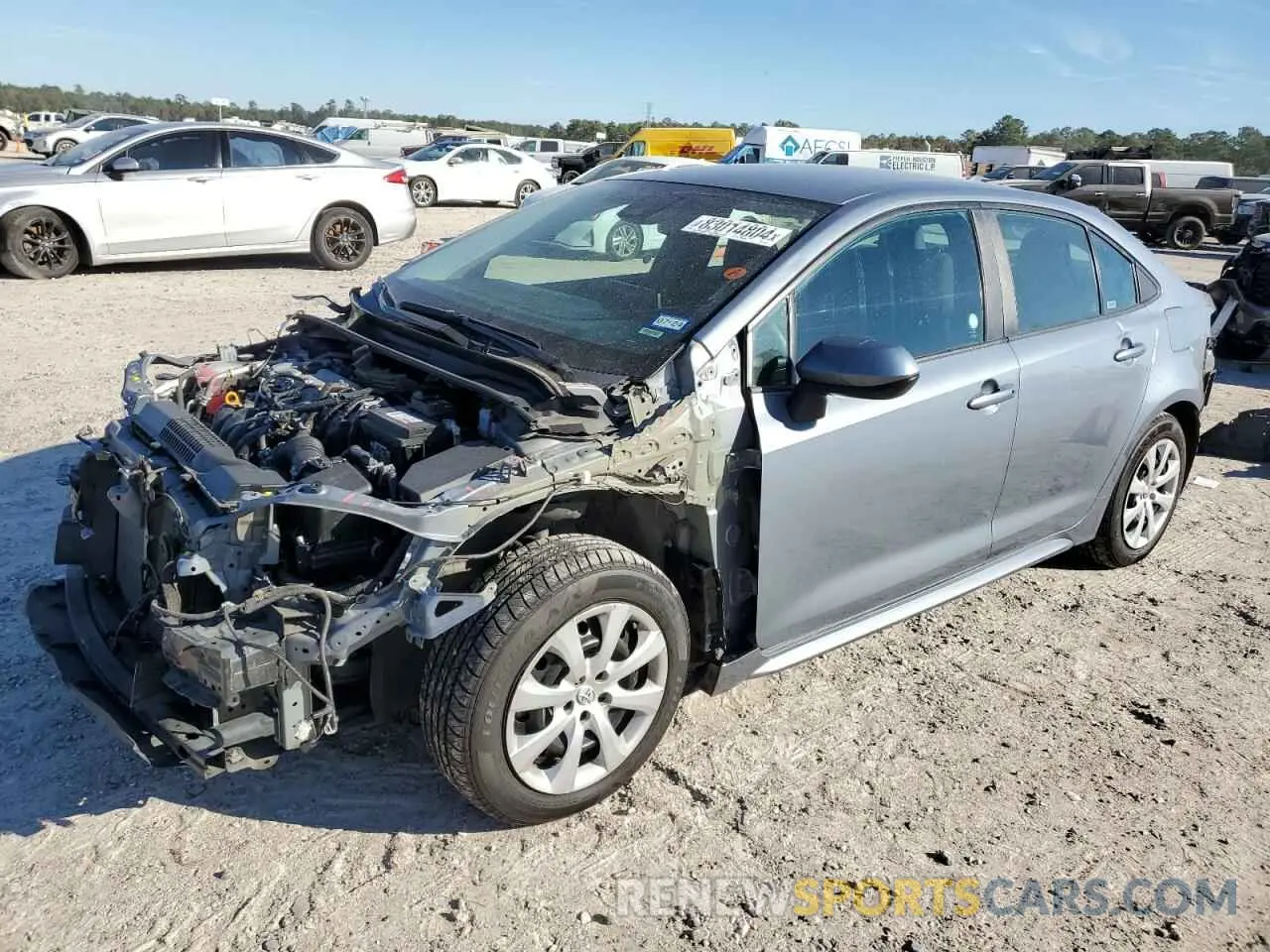 1 Фотография поврежденного автомобиля 5YFEPMAEXMP205985 TOYOTA COROLLA 2021
