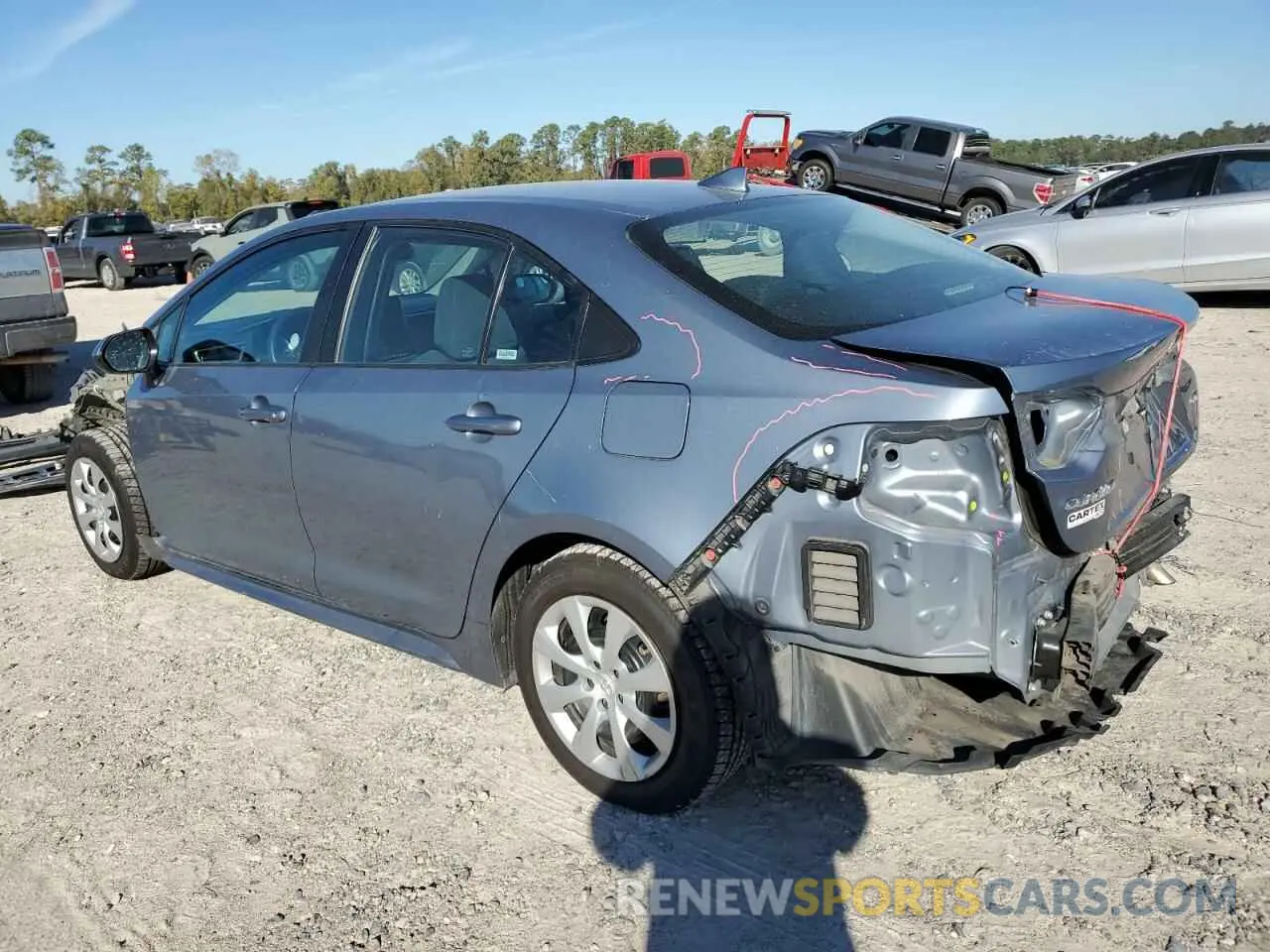 2 Фотография поврежденного автомобиля 5YFEPMAEXMP205985 TOYOTA COROLLA 2021