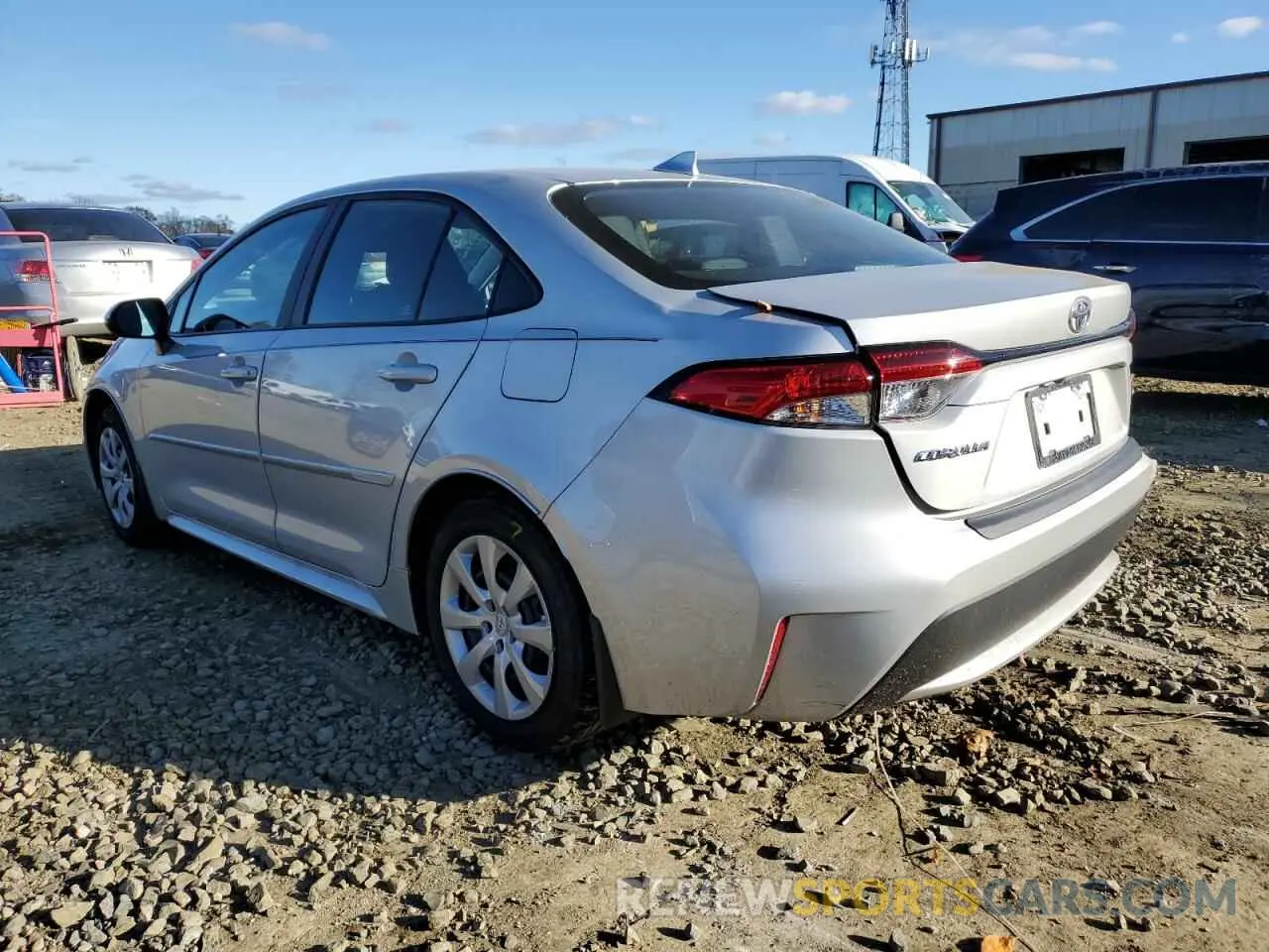 3 Фотография поврежденного автомобиля 5YFEPMAEXMP207039 TOYOTA COROLLA 2021