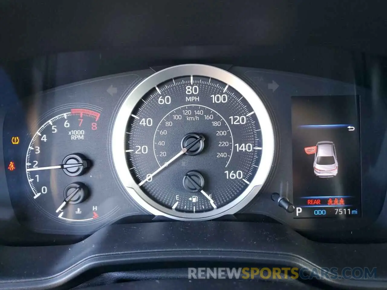 8 Фотография поврежденного автомобиля 5YFEPMAEXMP207039 TOYOTA COROLLA 2021