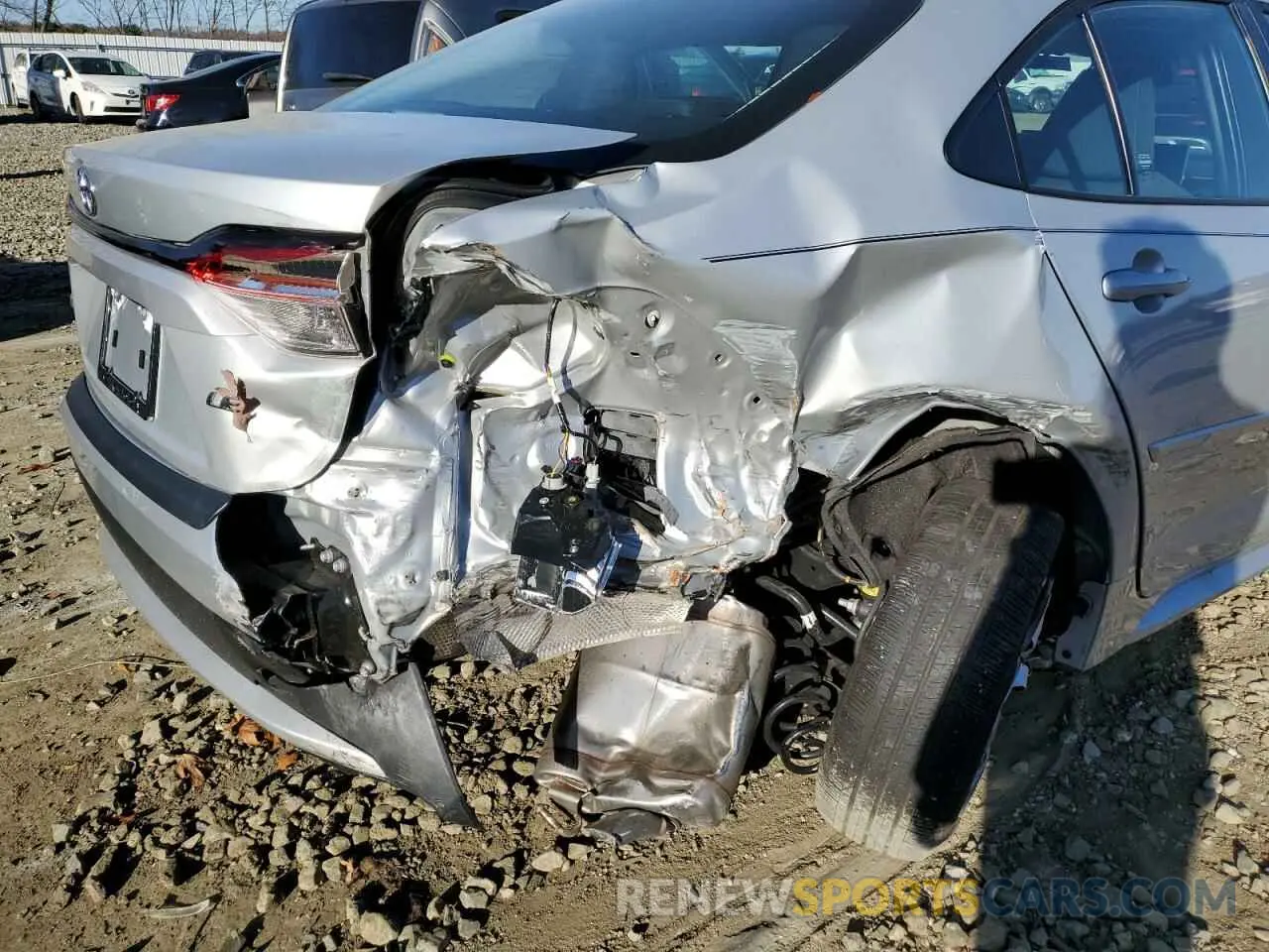 9 Фотография поврежденного автомобиля 5YFEPMAEXMP207039 TOYOTA COROLLA 2021