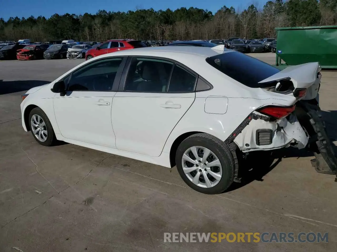 2 Photograph of a damaged car 5YFEPMAEXMP209311 TOYOTA COROLLA 2021