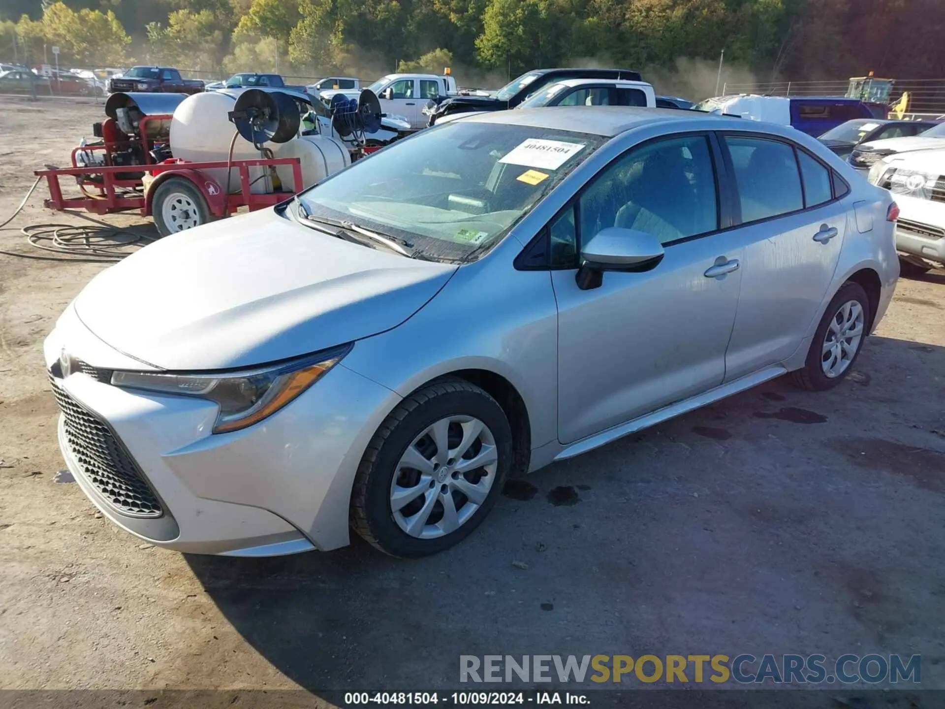2 Фотография поврежденного автомобиля 5YFEPMAEXMP212743 TOYOTA COROLLA 2021