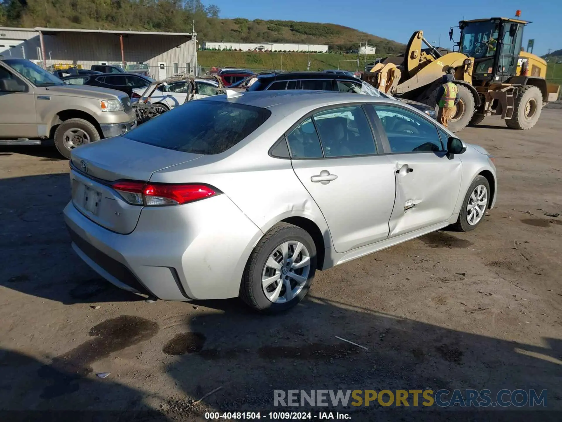 4 Фотография поврежденного автомобиля 5YFEPMAEXMP212743 TOYOTA COROLLA 2021