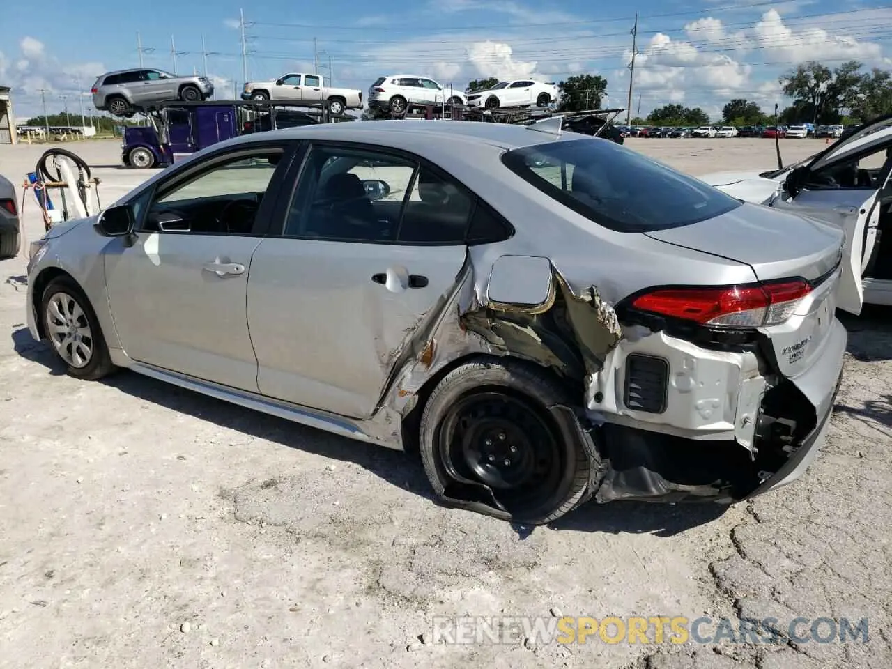 2 Photograph of a damaged car 5YFEPMAEXMP215836 TOYOTA COROLLA 2021