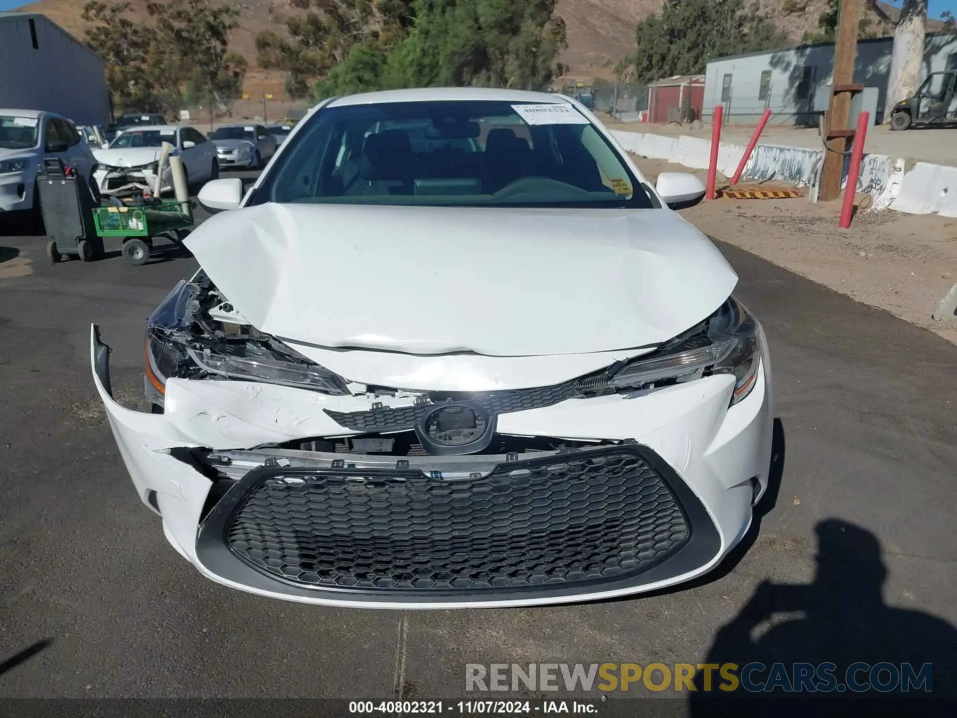 12 Photograph of a damaged car 5YFEPMAEXMP217327 TOYOTA COROLLA 2021