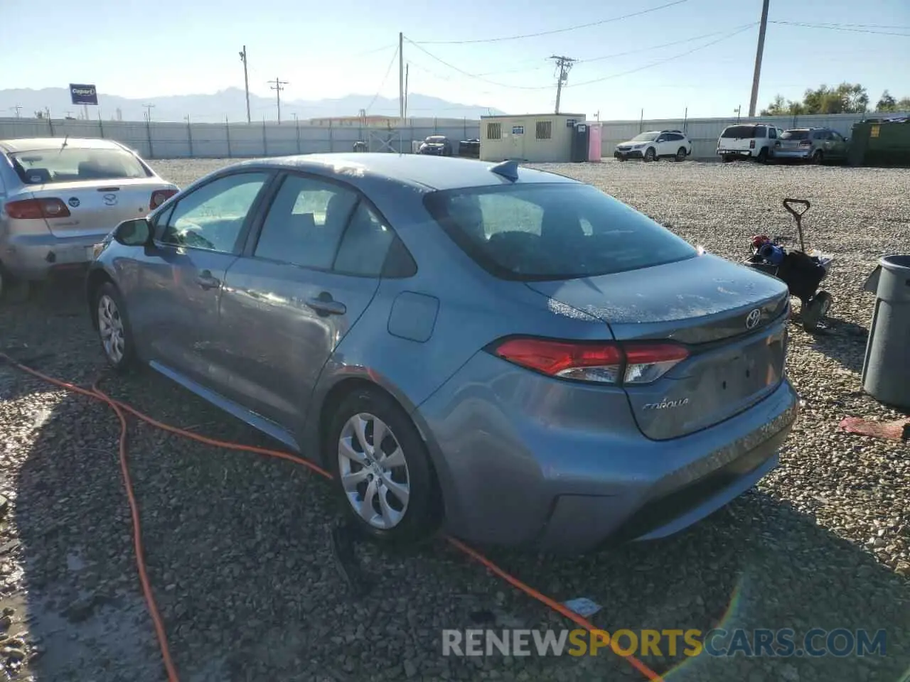 3 Photograph of a damaged car 5YFEPMAEXMP217604 TOYOTA COROLLA 2021